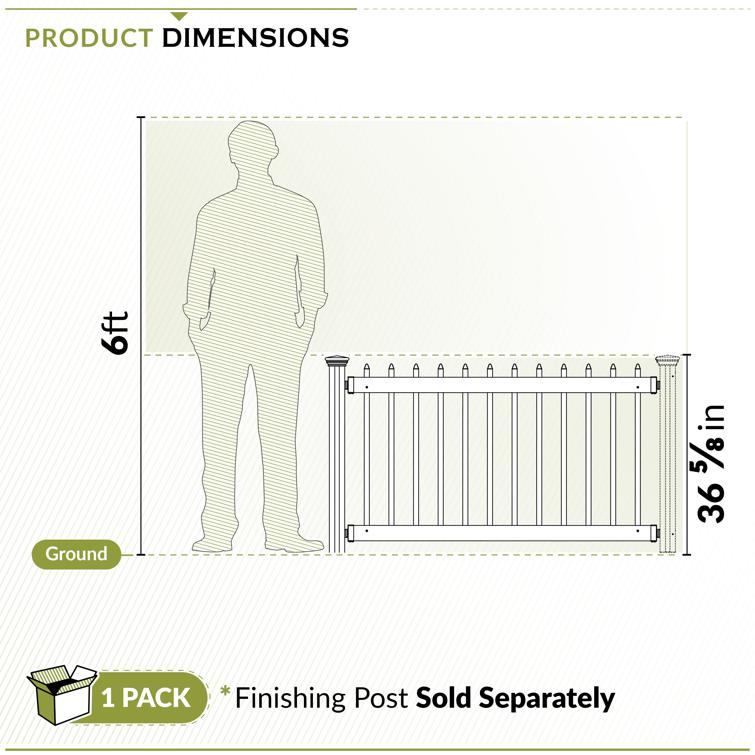 Kensington Hinged Portable Fence Kit